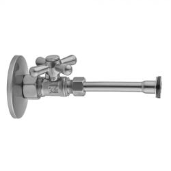 Compression Valve Kit with Contemporary Square Lever Handle Satin Gold Jaclo 619-6-72-SG 1/2 IPS x 3/8 O.D 